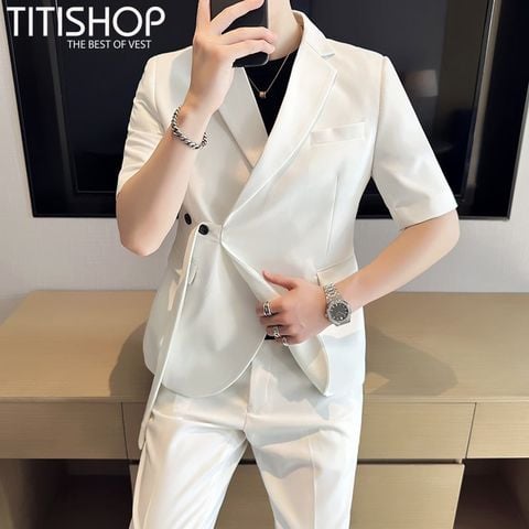 Áo Vest Nam Titishop Tay Ngắn