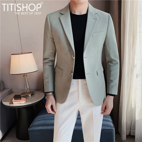 Áo Blazer Nam Titishop VN612(M-4XL)