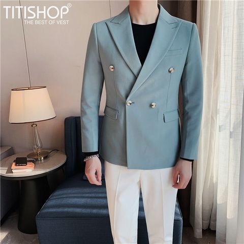 Áo Blazer Nam Titishop VN618 (M-4XL)