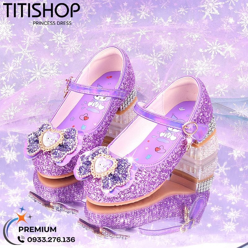 Giày Mặc Đầm Bé Gái Premium
