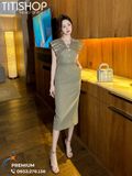 Đầm cổ Vest Nữ Titishop