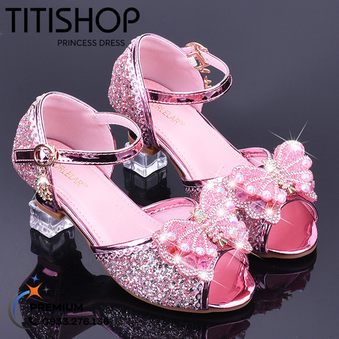 Giày Mặc Đầm Bé Gái Premium