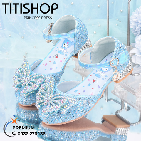 Giày Mặc Đầm Bé Gái Premium