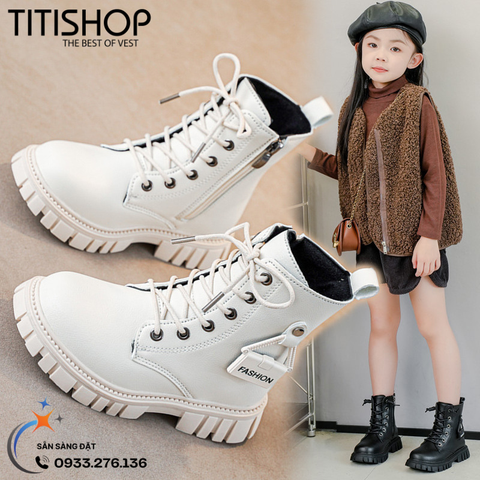 Giày Boot Bé Gái (27-37)