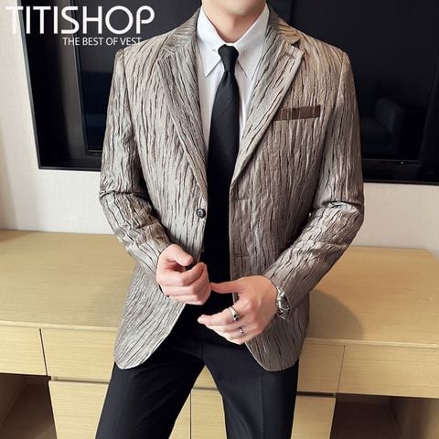 Áo Blazer Qúy Ông Titishop (M-4XL)