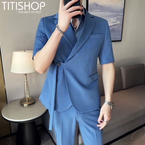 Áo Vest Nam Titishop Tay Ngắn