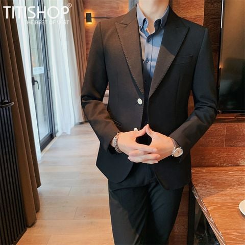 Áo Blazer Nam Titishop VN608 (M-4XL)