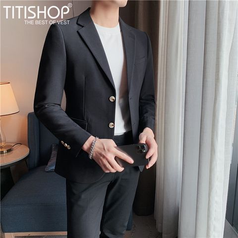 Áo Blazer Nam Titishop VN615 (M-4XL )