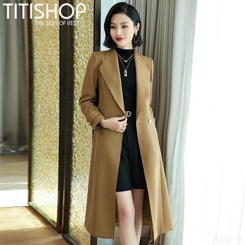Măng Tô Nữ Titishop S -4XL ( Đặt 5-7 Ngày )