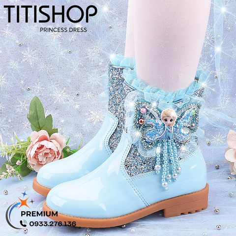 Giày Mặc Đầm Bé Gái Premium