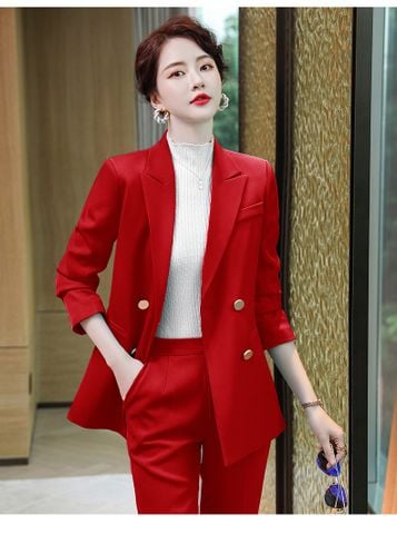 Áo vest nữ Titishop CNN488 Đỏ Luxury