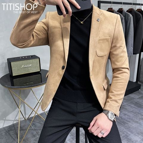 Áo Blazer DA LỘN Titishop  (M-4XL)