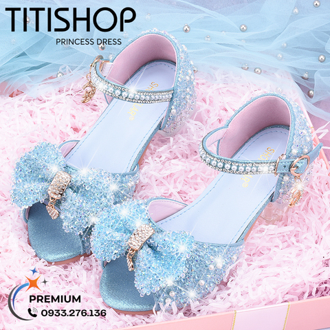 Giày Mặc Đầm Bé Gái Premium