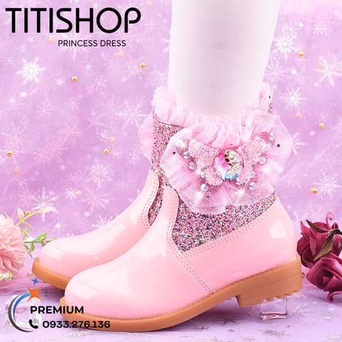 Giày Mặc Đầm Bé Gái Premium