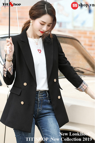 Áo Blazer Nữ Titishop ANN162