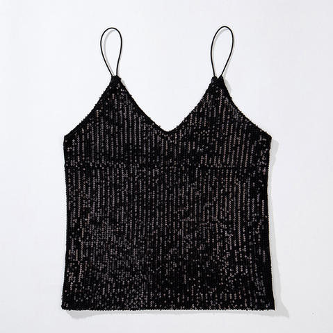 Camisole Mặc vest Titishop AOL266 Đen