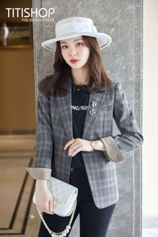 Áo Blazer Nữ Titishop BNN281 ( Đặt 5 -7 Ngày )