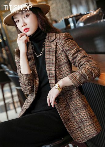 Áo Blazer Nữ Titishop BNN207 ( Đặt 5 -7 Ngày )