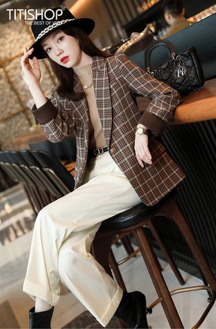 Áo Blazer Nữ Titishop BNN205 ( Đặt 5 -7 Ngày )