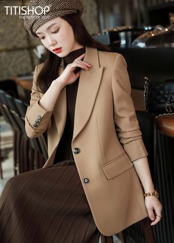 Áo Blazer Nữ Titishop BNN203 ( Đặt 5 -7 Ngày )