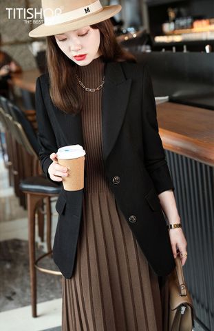 Áo Blazer Nữ Titishop BNN202 ( Đặt 5 -7 Ngày )