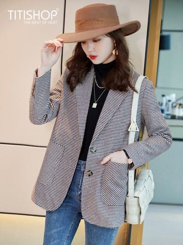 Áo Blazer Nữ Titishop BNN186 ( Đặt 5 -7 Ngày )