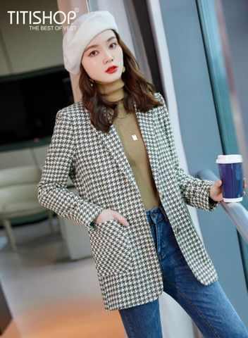 Áo Blazer Nữ Titishop BNN190 ( Đặt 5 -7 Ngày )