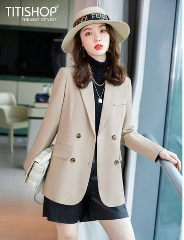 Áo Blazer Nữ Titishop BNN193 ( Đặt 5 -7 Ngày )