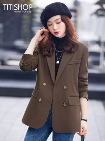 Áo Blazer Nữ Titishop BNN192 ( Đặt 5 -7 Ngày )