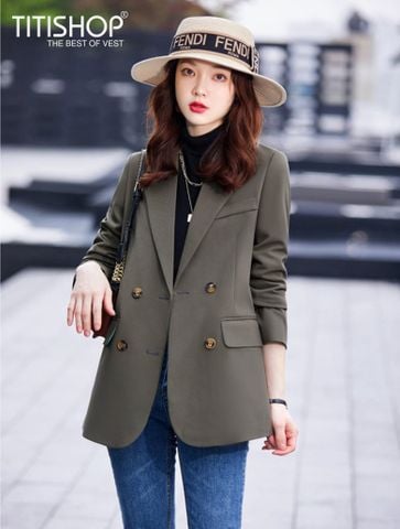 Áo Blazer Nữ Titishop BNN193 ( Đặt 5 -7 Ngày )