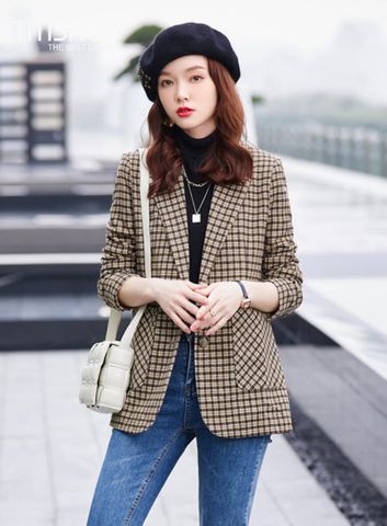 Áo Blazer Nữ Titishop BNN195 ( Đặt 5 -7 Ngày )