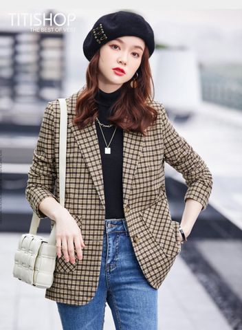 Áo Blazer Nữ Titishop BNN195 ( Đặt 5 -7 Ngày )