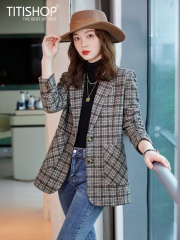 Áo Blazer Nữ Titishop BNN196 ( Đặt 5 -7 Ngày )