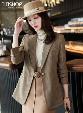 Áo Blazer Nữ Titishop BNN251 xanh  ( Đặt 5 -7 Ngày )