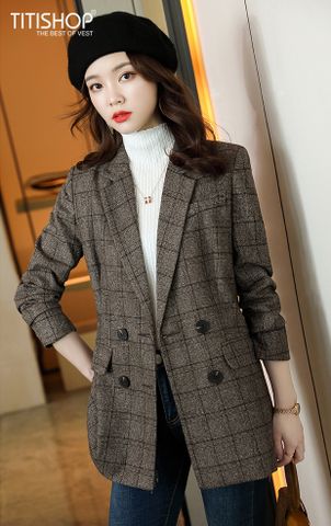 Áo Blazer Nữ Titishop BNN256 ( Đặt 5 -7 Ngày )