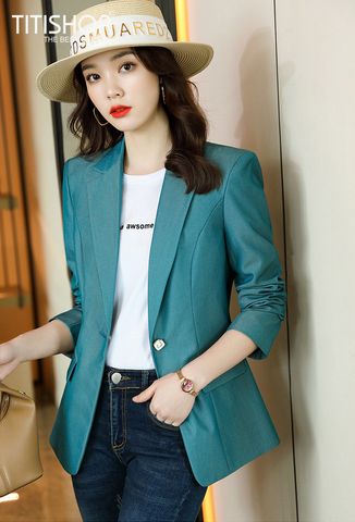 Áo Blazer Nữ Titishop BNN263 tím ( Đặt 5 -7 Ngày )