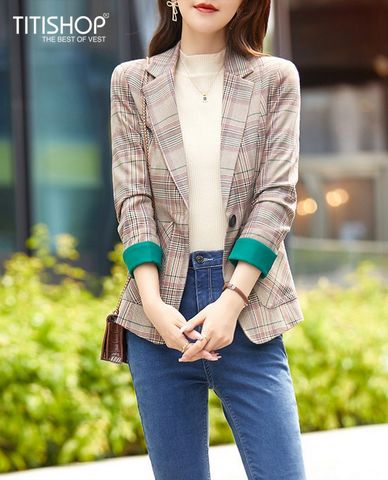 Áo Blazer Nữ Titishop BNN284 ( Đặt 5 -7 Ngày )