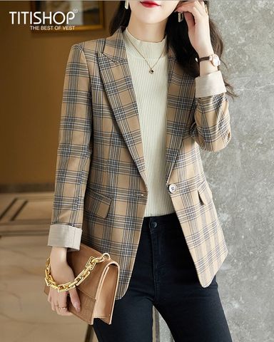 Áo Blazer Nữ Titishop BNN282 ( Đặt 5 -7 Ngày )