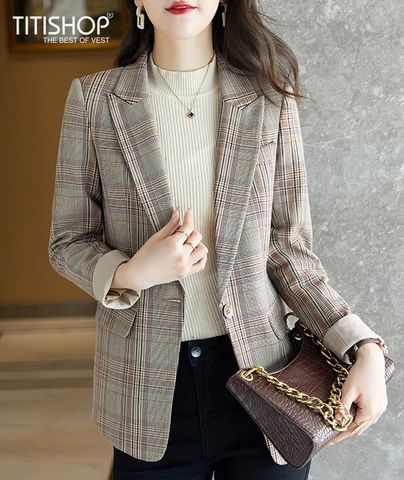 Áo Blazer Nữ Titishop BNN283 ( Đặt 5 -7 Ngày )