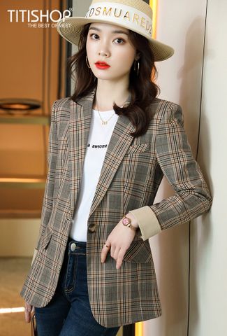 Áo Blazer Nữ Titishop BNN275 ( Đặt 5 -7 Ngày )