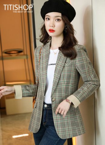 Áo Blazer Nữ Titishop BNN275 ( Đặt 5 -7 Ngày )