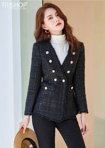 Áo Blazer Nữ Titishop BNN413  (Đặt 5 -7 Ngày )