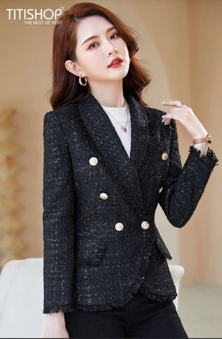 Áo Blazer Nữ Titishop BNN411(Đặt 5 -7 Ngày )