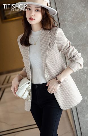 Áo Blazer Nữ Titishop BNN268  ( Đặt 5 -7 Ngày )