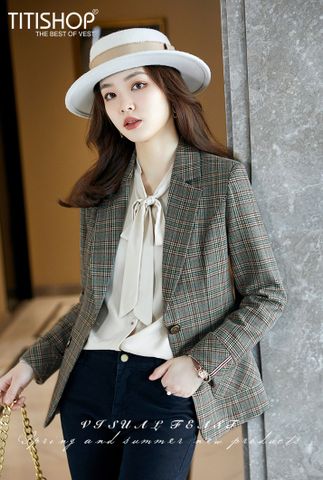 Áo Blazer Nữ Titishop BNN270 ( Đặt 5 -7 Ngày )