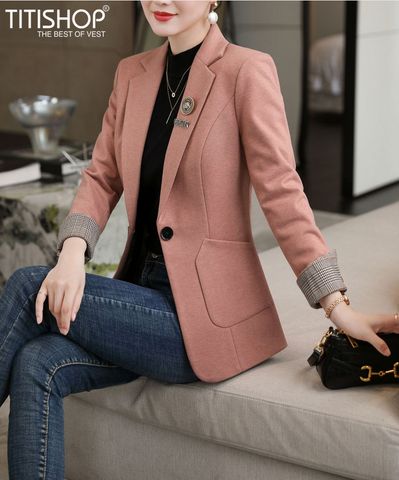 Áo Blazer Nữ Titishop BNN404  (Đặt 5 -7 Ngày )