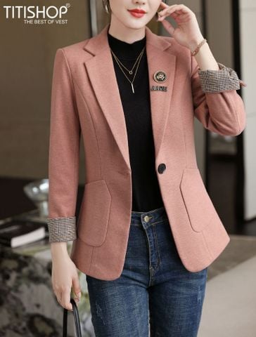 Áo Blazer Nữ Titishop BNN404  (Đặt 5 -7 Ngày )