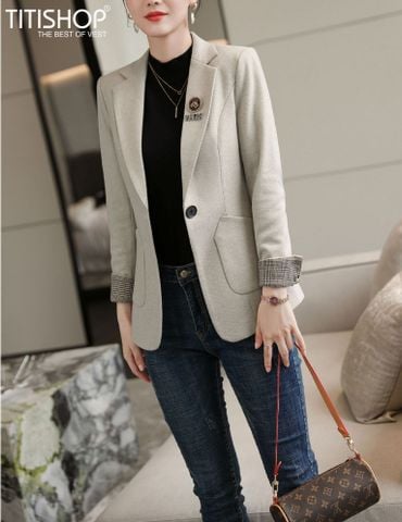 Áo Blazer Nữ Titishop BNN405 (Đặt 5 -7 Ngày )