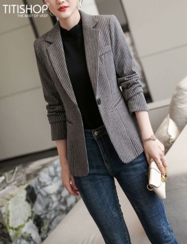 Áo Blazer Nữ Titishop BNN395 (Đặt 5 -7 Ngày )