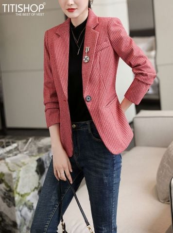 Áo Blazer Nữ Titishop BNN396 (Đặt 5 -7 Ngày )